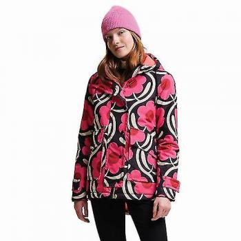 Regatta Mujer Chaqueta Impermeable Floral Rosa