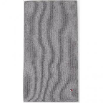 Tommy Hilfiger Herren Essential Flag Schal grau AM0AM11480