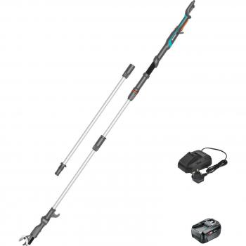 Gardena HIGHCUT 360 P4A 18V Cordless Telescopic Tree Pruner 1 x 4Ah Li-ion Charger