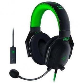 Razer BlackShark V2 Gaming Headset Wired Headband Black/Green