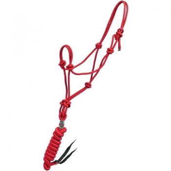 Rouge Nylon Carrière à Longs Nœuds