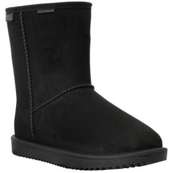 Regatta Damen Risley Mid WP Schneeschuhe mit Fellfutter Schwarz Größe 40
