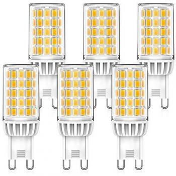 Lampada G9 LED 4000K 6 unità, Nessun Sfarfallio