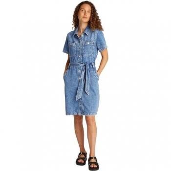 Ropa de Vestir Tommy Hilfiger: Vestido Vaquero con Cinturón