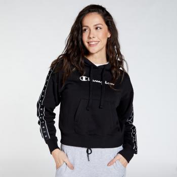 Champion Tape 2.0 Hoodie Damen Schwarz M