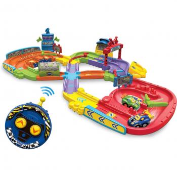 Vtech Autorennbahn „Tut Tut Baby Flitzer“ – motorisierter Rennwagen