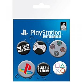 GB Eye LTD Playstation Classic Badge Set