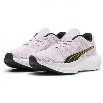 Calzado Puma Scend Profoam Kids 04 Grape Mist y Negro