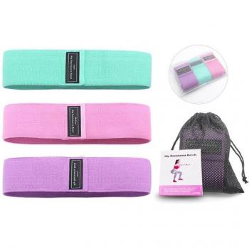 Fabric Resistance Bands for Fitness Training