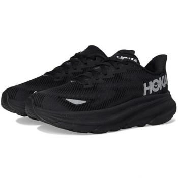 HOKA Clifton 9 GTX Damen Laufschuhe Schwarz/Grau 10,5