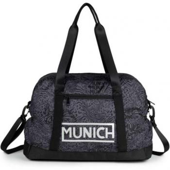 Bolsa Munich Gym Sports 2.0 Negra Gris – Modelo Unisex