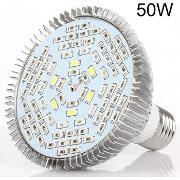 LED Vollspektrum Pflanzenlampe 8W-80W E26/27 für drinnen D30
