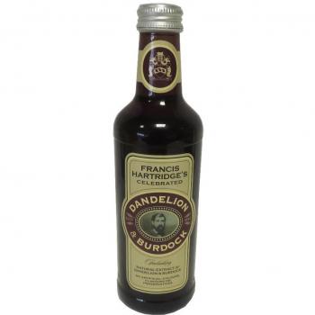 Classic Dandelion & Burdock Soda from Hartridges, 12 Cans (330ml each), No Artificial Colors, Suitable for Vegans