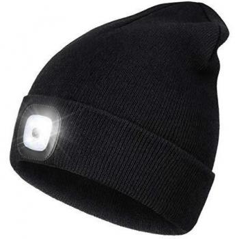Rechargeable LED Lighted Beanie