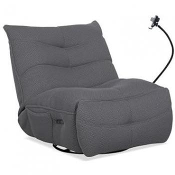 Sillón Gamer 360º Dami con Reposapiés Elevable y Soporte Móvil Gris