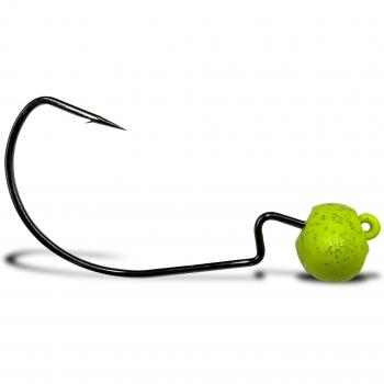 VMC RJ Rugby Jig en Chartreuse – 9 g, Format 4/0