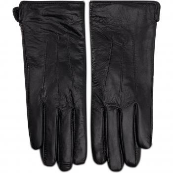 Schwarze Damenhandschuhe Semi Line