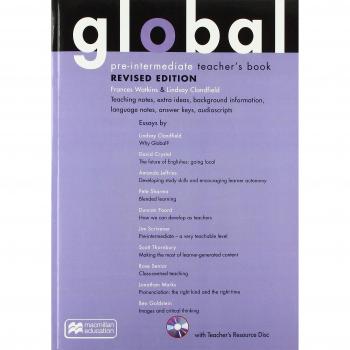 Global revised edition: Pre-Intermediate / Teacher's Book with Resource DVD-ROM, ebook and MPO Code