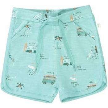 Shorts Staccato aqua à motifs