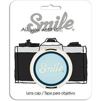 Atomic Age Krytka Objektivu 58 mm Smile Modrá 16113