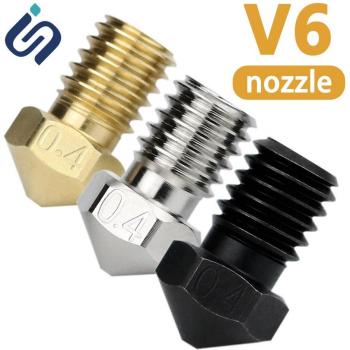 3D Printer Accessoire: Messing Dripper 0,4mm M6, geschikt voor 1,75/3,0 mm Filament
