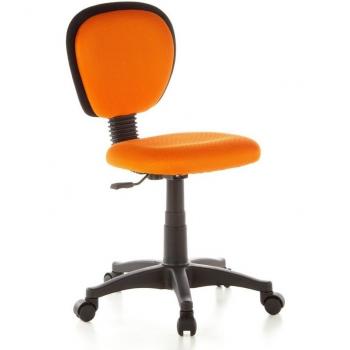 Orange Netzstoff Kinderdrehstuhl – KIDDY TOP – 670140 – mit Rückenlehne