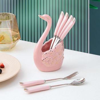 304 Stainless Steel Fruit Serving Set