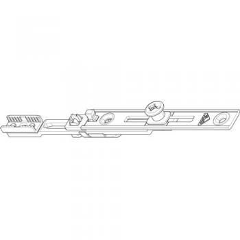Roto NT/NX Fenstermechanik 1V Silber – Rundbogen‑Getriebe