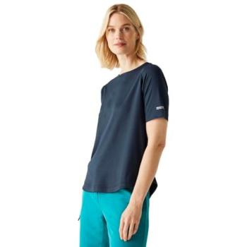 Regatta Botanna Damen Kurzarmshirt, blau 36