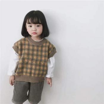 Gilet vintage pour bébés garçons et filles