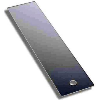 Transparente Staubdeckel für Regalkästen von mauser, 500 x 117 mm