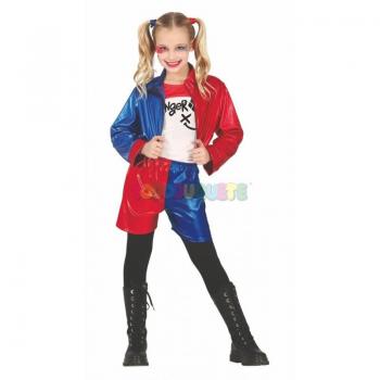 Ensemble Harley Quinn Suicide Squad Fille 7-9 ans Rouge Guirca 77614