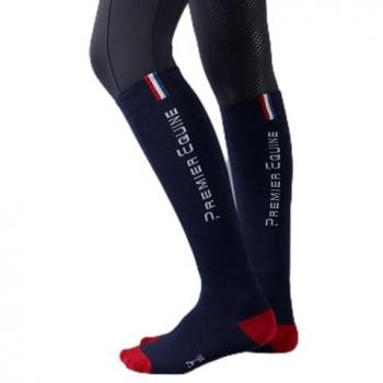 Premier Equine Reitsocken Blau