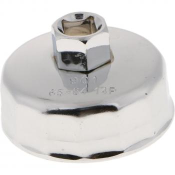 Toyota Oil Filter Tool, 64mm, 14 Flutes, Chrome Plated