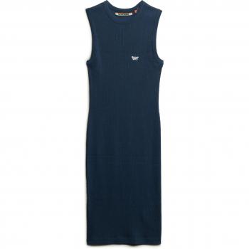 Superdry vestido corto manga larga bodycon