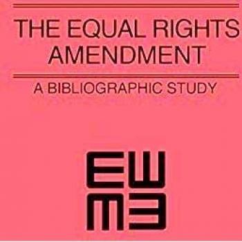 The Equal Rights Amendment