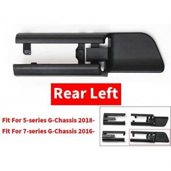 BMW 7 Series G38 G12 Black ABS Seat Rail Trim Cover