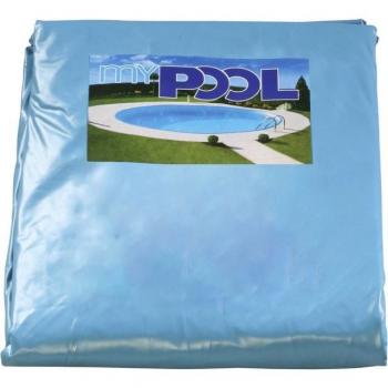 MY POOL BWT Baufolie für Pools, 490 cm x 110 cm x 300 cm, blau