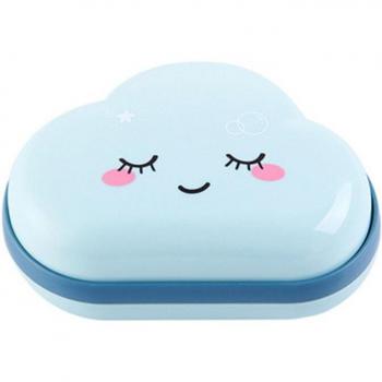 3-Color Cartoon Cloud Soap Case