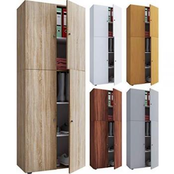VCM Kleiderschrank Lona Sonoma-Eiche