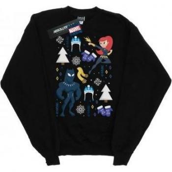 Maglia a cappuccio Marvel Women “Pantera nera e Vedova nera”