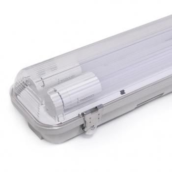 Réglette LED étanche Noxion Poseidon V2.0 avec 2 tubes T8 17.5W 1800lm 6500K