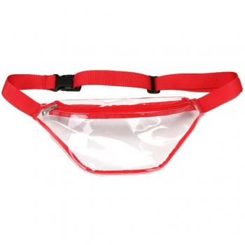 Cartera Cintura Crema Transparente