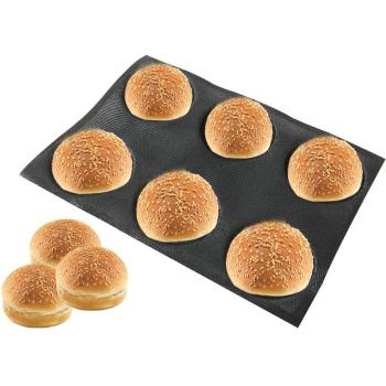 Bluedrop Food Grade Silicone Burger Baking Mold