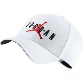 Jordan Jan Curve Brim Kappe für Kinder Weiß 4/7 Jahre