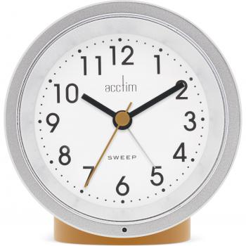 Caleb Analogue Alarm Clock Non Ticking Sweep Smartlite® Crescendo Alarm