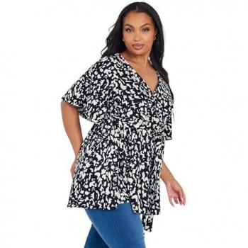 Top Enveloppant Yours Curve 48 en Bleu