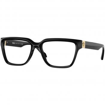 Versace VE3357 GB1 Gafas Recetadas para Mujer Negras con armazón negro