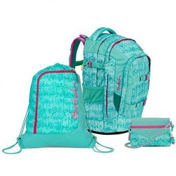 Satch Pack „Aloha Mint“ – Mädchenrucksacks 3‑er-Set