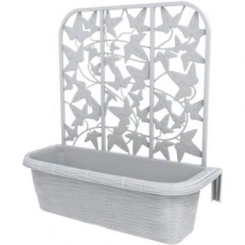 Jardinières de balcon Rondine en plastique
